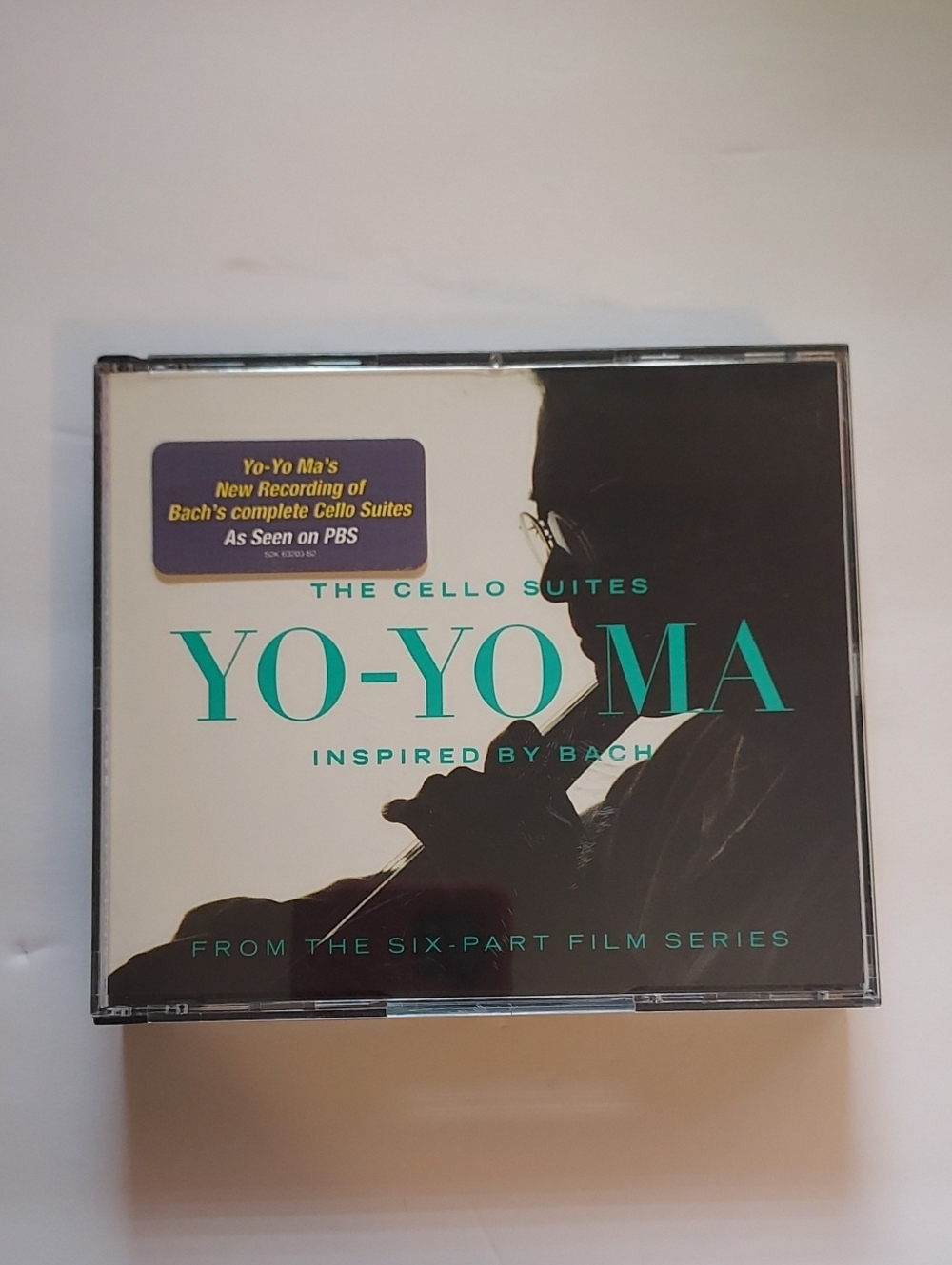 Yo-Yo Ma Inspired By Bach The Cello Suites 2 CD Set Classical Music